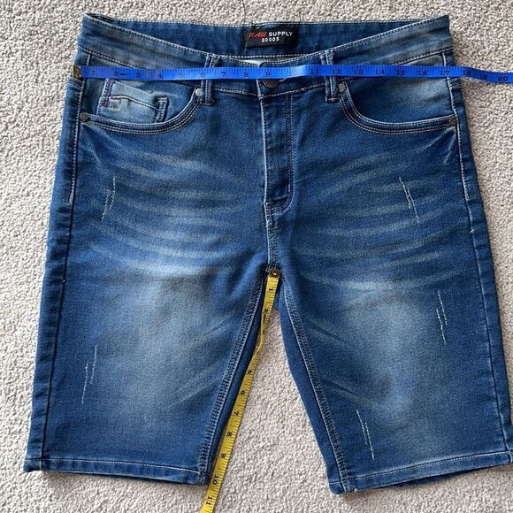Raw Supply Goods Distressed Jean Shorts! - Picture 5 of 10